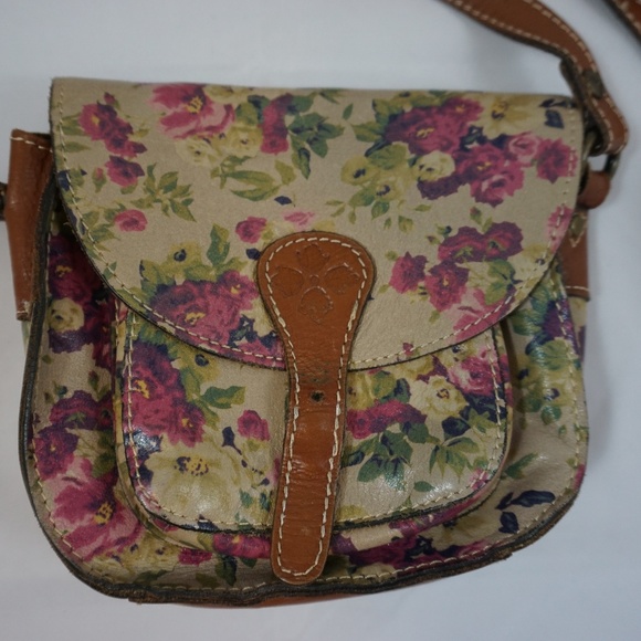 Patricia Nash Floral Crossbody Purse - Picture 1 of 6